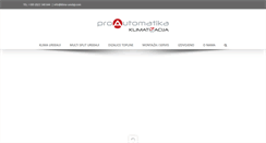 Desktop Screenshot of klima-uredaji.com